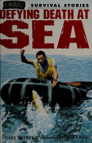 Tapa de Defying death at sea