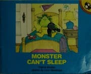 Tapa de Monster can't sleep
