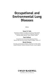 Tapa de Occupational and environmental lung diseases