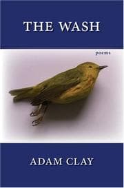 Tapa de The Wash (Free Verse Editions)