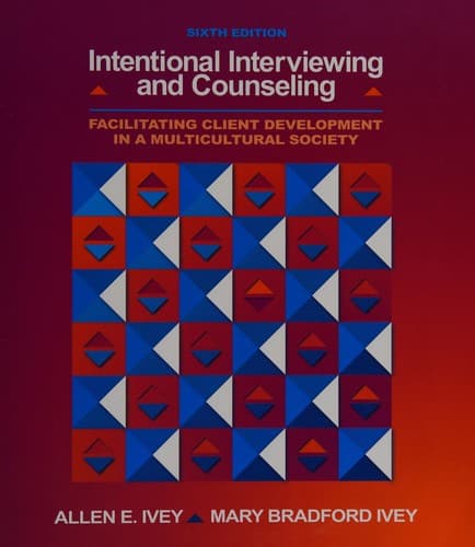 Tapa de Intentional interviewing and counseling