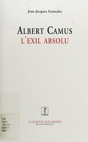 Tapa de Albert Camus, l'exil absolu