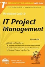 Tapa de The Rational Guide to IT Project Management (Rational Guides) (Rational Guides)
