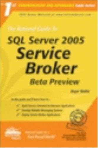 Tapa de The Rational Guide to SQL Server 2005 Service Broker Beta Preview (Rational Guides)