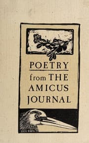 Tapa de Poetry from the Amicus journal