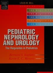 Tapa de Pediatric nephrology and urology
