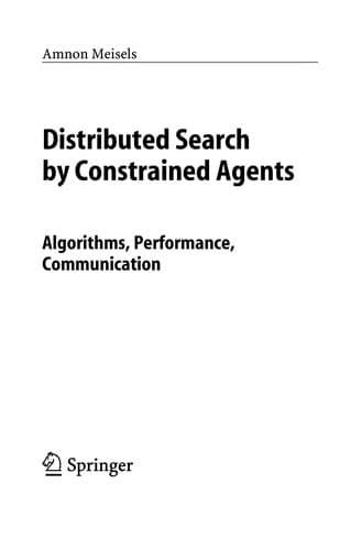 Tapa de Distributed search by constrained agents