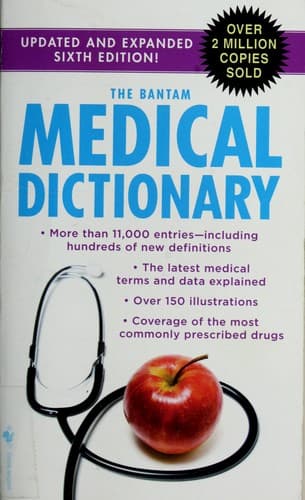 Tapa de The Bantam medical dictionary