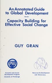 Tapa de An annotated guide to global development