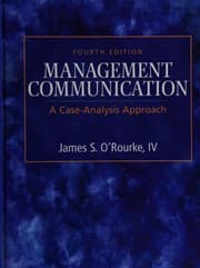 Tapa de Management communication