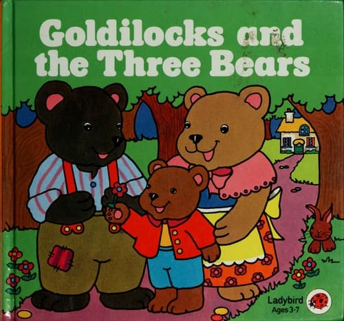 Tapa de Goldilocks and the three bears