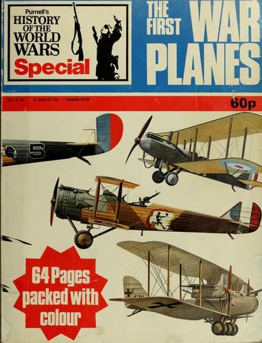 Tapa de The First war planes