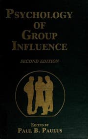 Tapa de Psychology of group influence