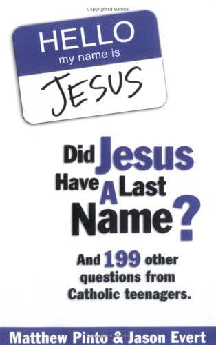 Tapa de Did Jesus have a last name?