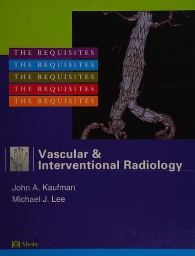 Tapa de Vascular and interventional radiology