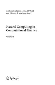 Tapa de Natural Computing in Computational Finance