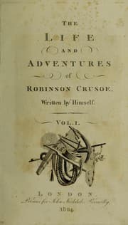 Tapa de The life and adventures of Robinson Crusoe