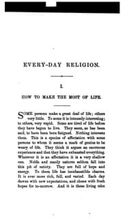 Tapa de Every-day Religion