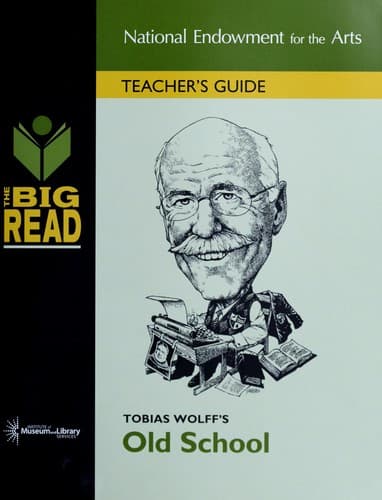 Tapa de Tobias Wolff's Old school