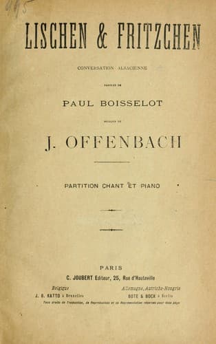 Tapa de Lischen et Fritzchen
