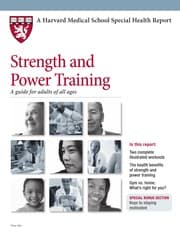Tapa de Strength and power training