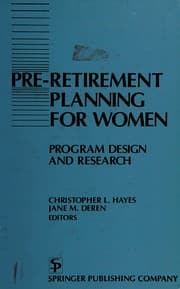 Tapa de Pre-retirement planning for women