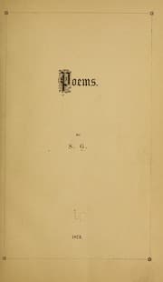Tapa de Poems