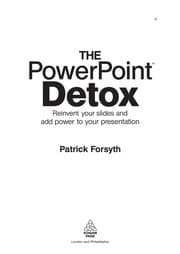 Tapa de The PowerPoint detox