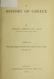Tapa de A history of Greece