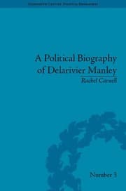 Tapa de A political biography of Delarivier Manley