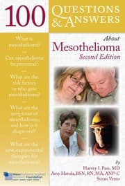 Tapa de 100 questions & answers about mesothelioma