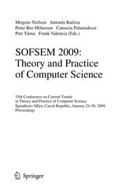 Tapa de SOFSEM 2009: Theory and Practice of Computer Science
