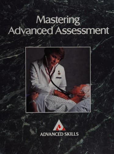 Tapa de Mastering advanced assessment