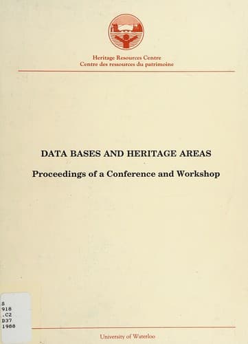 Tapa de Data bases and heritage areas