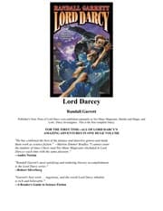 Tapa de Lord Darcy