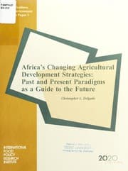 Tapa de Africa's changing agricultural development strategies