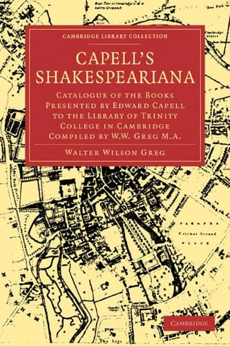 Tapa de Capell's Shakespeariana