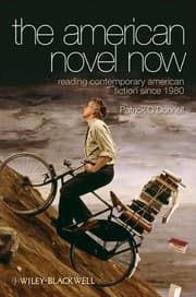 Tapa de The American novel now