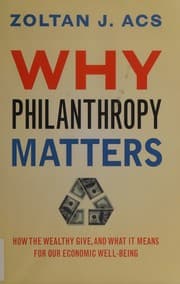 Tapa de Why philanthropy matters