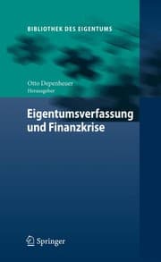 Tapa de Eigentumsverfassung und Finanzkrise