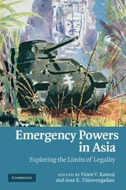 Tapa de Emergency powers in Asia