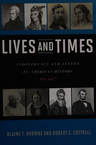 Tapa de Lives and times