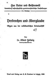 Tapa de Verbrechen und Aberglaube