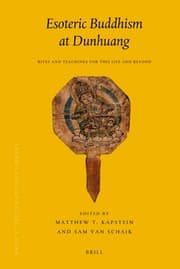 Tapa de Esoteric Buddhism at Dunhuang