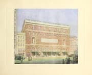 Tapa de New York's town meeting hall