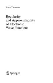 Tapa de Regularity and approximability of electronic wave functions