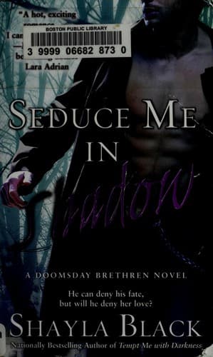 Tapa de Seduce me in shadow