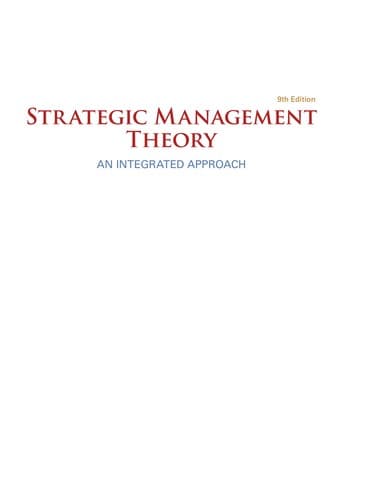 Tapa de Strategic management theory