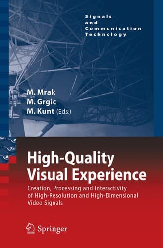 Tapa de High-quality visual experience