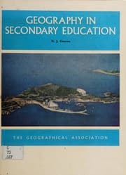 Tapa de Geography in secondary education